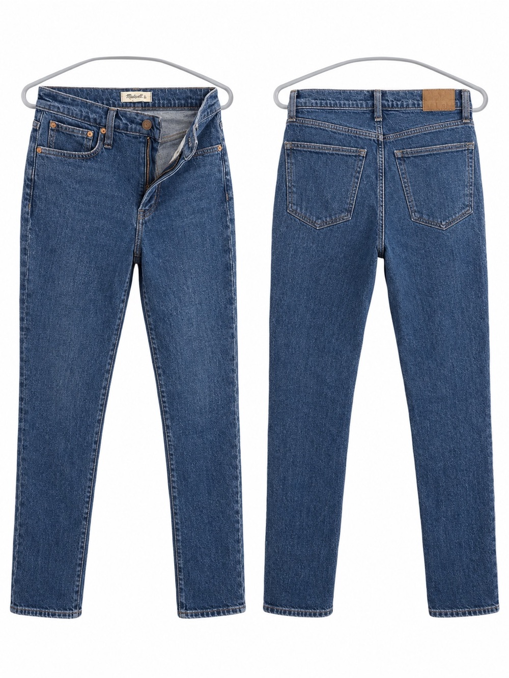 Madewell Women's Skinny Jeans — Medium Blue Denim